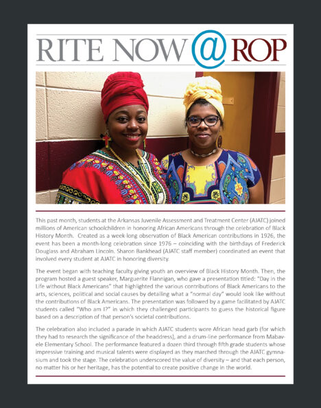 Rite Now @ AJATC - Black History Month